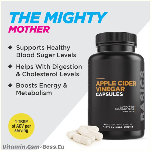 Apple Vinegar Capsules Keto , Fat Burner Weight Loss Appetite Suppressant Pills - Image 3