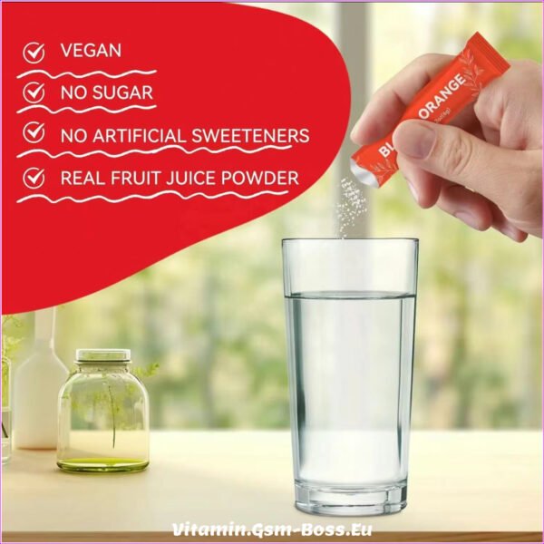 Energy Dring Electrolyte , Raspberry , Lime , Grapefruit , Blood Orange Powder - Image 3