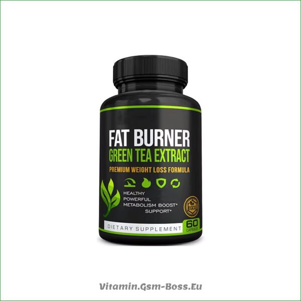 Green Tea Weight Loss for Women & Men , Stomach Fat Burner , Metabolism Booster Appetite Suppressant , Diet Vegan Supplements Pills - Image 2
