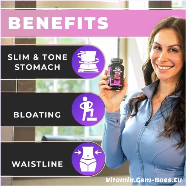 Slim Tighten Tone , Slimming Pills Weight loss , Fat Burner Appetite Suppressant Capsule - Image 3
