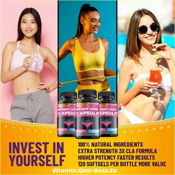 Weight Lose Belly Stomach Fat  Burner , Slim , Tight , Tone Capsule - Image 2